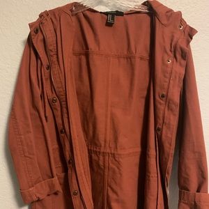 forever 21 brick utility jacket